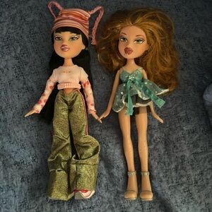 Minty vintage Jade Bratz doll & tlc Sasha prom formal MGA Y2K